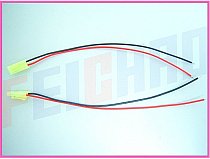 100pairs/lot 20AWG Tamiya battery connector plug Tamiya wire cable plug 20cm length in green plug