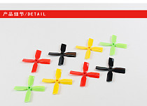 8 pairs KINGKONG 3030 3 inch CW CCW Propeller 3x3x4 Violent Props For FPV Drone Multi-color
