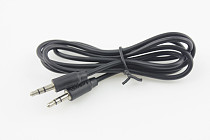 F04510-10 1PCS Universal Black Audio Cable 3.5mm to 3.5mm Male to Male Cable for Mobile Phone
