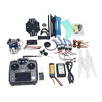 Full Set RC Drone Quadrocopter 4-axis Aircraft Kit 500mm Multi-Rotor Air Frame 6M GPS APM2.8 Flight Control 2axis Gimbal