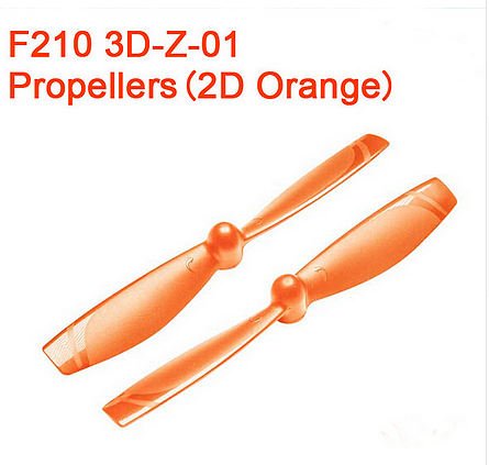 1 Pairs Walkera F210 3D Edition Racing Drone Spare Part F210 3D-Z-01 Propeller CW CCW for 2D Flight