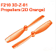 1 Pairs Walkera F210 3D Edition Racing Drone Spare Part F210 3D-Z-01 Propeller CW CCW for 2D Flight