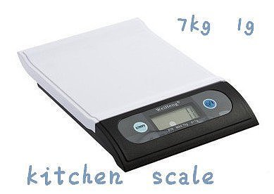 7kg 1g 7000g / 1g Digital Household Electronic Diet Kitchen Postal Weight Scale lb/g/oz