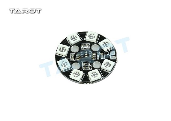 Tarot Electronic Accessary 7-color colorful LED disc lights Multicopter night light TL2816-06 for Drone Quadcopter