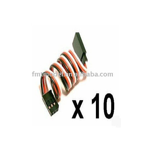 10pcs/1Lot 150MM 15CM Servo Extension Wire Cable Cord For Futaba JR ESKY Wfly