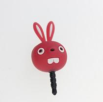 F05663 1Pcs Cartoon Ear Cap Anti Dust Plug 3.5mm Earphone Jack Plug Earplug for Mobilephone