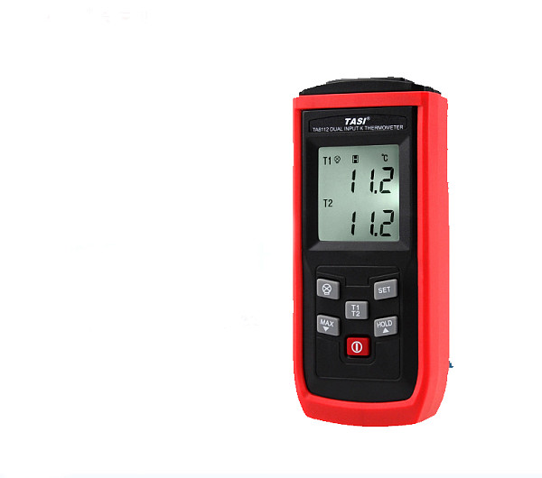 TA8112 Digital Dual Channel Thermometer Professional Temperature Measuring Instrument