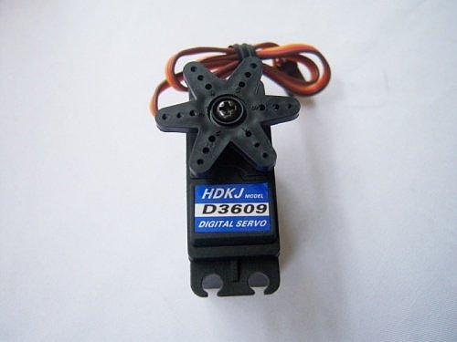 HDKJ D3609 4.8v-7.2v 56G Torque 9kg . Metal Gear Digital Standard Servo for DIY RC Car Boat Plane Robot Helicopter