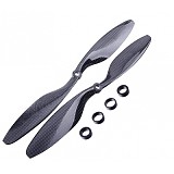 10x4.7 3K Carbon Fiber Propeller CW CCW 1047 CF Props Blade For RC Quadcopter Hexacopter Multi Rotor UFO