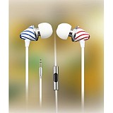 MOAOL MP285 Metal Headphone in-Ear Earphone High Quality Wired Headset Lollipop Style with Mic for Cellphone Computer