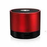 AbramTek M5-BTC Mini Bluetooth Speaker Wireless TF FM Radio Built in Mic MP3 Subwoofer Colors Red