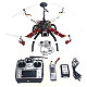 4-axis Aircraft Quadrocopter Helicopter RTF F450-V2 Frame GPS APM2.8 Aerial FPV PTZ AT10 TX Battery