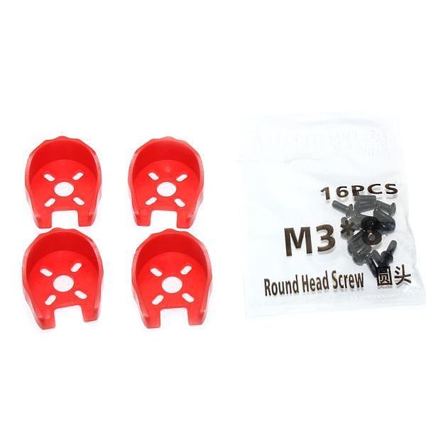 Universal Motor Cover Protection for 24 Series Motor Different Color in Green Red Black Choice RC Spare Parts