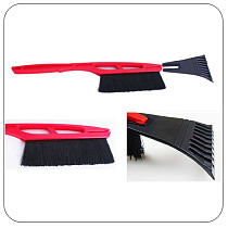 S00405 1 Piece Long-handled Shovel Car Snow Shovel Removal Defrost / Snow / Ice Clean Tool with a Brush