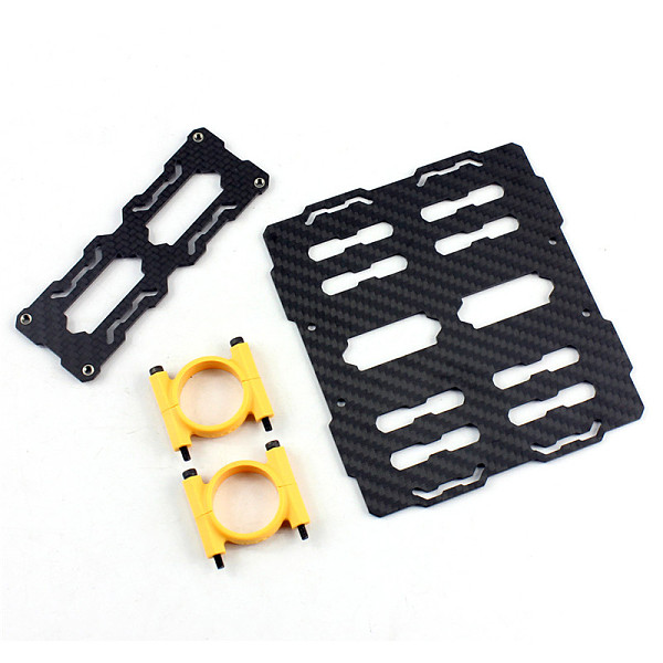 Tarot Battery Holder Group Dual Mount Carbon Fiber Dia 25mm TL80B05 For Multicopter