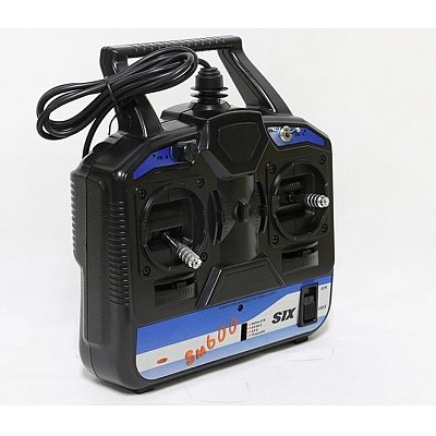F14911 FlySky FS-SM600 2.4G 6CH USB RC Simulator Mode 1 PPM for 3D Airplane Glider Helicopter Car