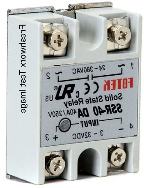 F08721 Solid State Relay SSR-40DA SSR 40A / 3-32VDC / 24-380V AC For PID Temperature Controller