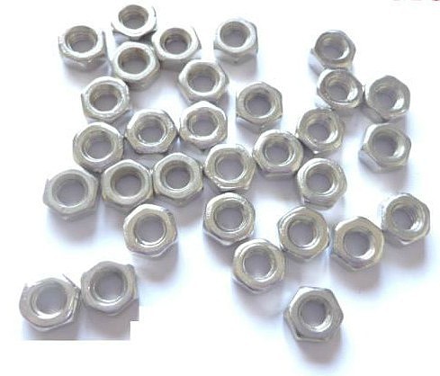100pcs/lot M3 Screw Nut Hex nuts 3mm For Coupler/Motor Mount/Servo Bracket/Robot Car chassis