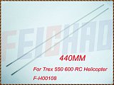 Wholesale 440MM Flybar Rod X2 For Trex 550 600 Nitro Electric RC Helicopter H60108
