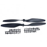 F01979-20 20pairs 10*4.5  1045 + 1045R Blade Propeller For RC 4-axis X-axis KK MK Multicopter Quadcopter UFO