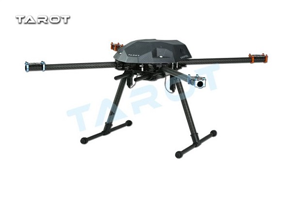 Tarot XS690 TL69A01 Sport Quadcopter with TL69A02 Metal Electric Retractable Landing Gear Skid TL8X002 Controller for FP