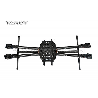 Tarot 650 Carbon Fiber 4 Axis Aircraft Fully Folding FPV Quadcopter Frame Kit TL65B01