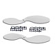 XT-XINTE 1 Pairs White 1047 10*4.7 CW CCW Blade Propeller for 4-Axis 6-Axis multi-axis aircraft Quadcopter Multirotor F1