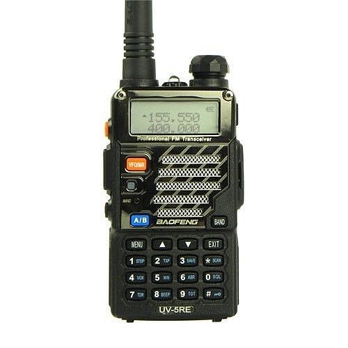BaoFeng BF-UV5RE Radio Walkie Talkie 5W 1800mAh Super-Long Standby Portable Talkie Two Way Radio