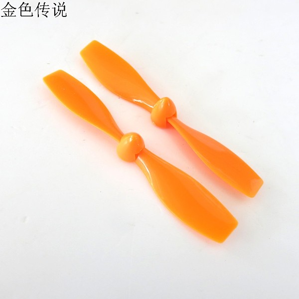 1 Pair 2*75mm Plastic Propellers Air propeller Fixed wing DIY Toy Accessories For Aircraft Quadcopter