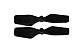 Tarot Tail Blade TL800012 Black for Tarot MCPX RC Helicopter