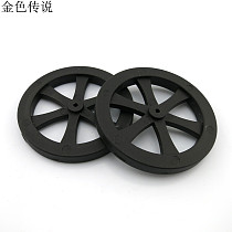 JMT 2 * 44mm Classic Wheel DIY Toy Wheel Model Small Wheel Plastic Wheel Accessories DIY Handmade RC Spare Parts