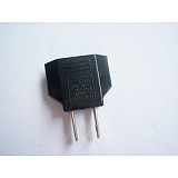 F03401 Universal Us adapter US / EU to US Power Plug Travel Converter Adapter Converter Power Switch Plug Socket Convert