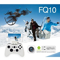 FQ777 FQ10 WiFi Drone with 720P Camera RTF 6-axis Gyro RC Quadcopter 2.4GHz Mini Pocket Drone Dron FPV RC Helicopter