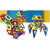 96 Pcs Models & Building Toy Magnetic Plastic Bricks Kids Toys Children's Building Blocks Toys Assembly Blocks Designer