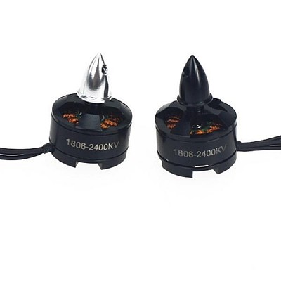 OEM 1 Pair MT1806 2400KV CW CCW Brushless Motor Mini Multi-rotor Motor for QAV250 FPV KK 260 RC Quadcopter 4-Axis A