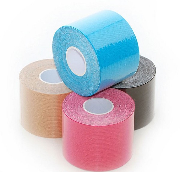 1 Roll 5m*3.8cm Cotton Elastic Adhesive Tape Muscle Sports Safety Treatment Bandage