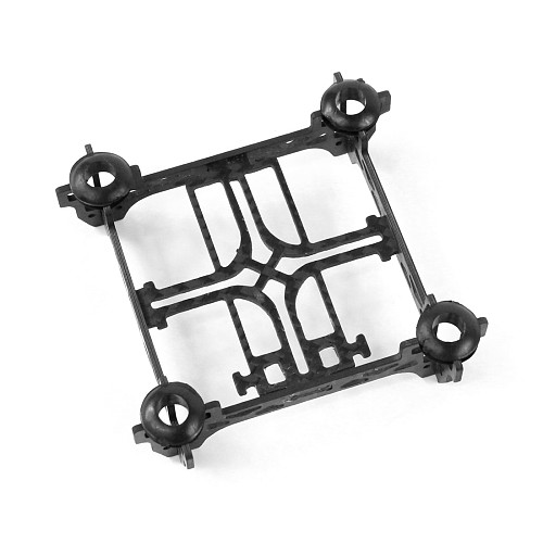 Super Licht Tiny QX80 80mm Mini 4-Axle Koolstofvezel Frame met Motor Mount Protector voor DIY Indoor FPV Quadcopter bors