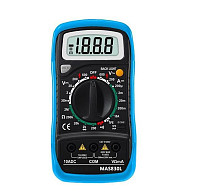 F11708 BSIDE MAS830L 2000 Words Mini Handheld Digital Multimeter With Background Light and Protective Cover