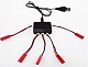 1 to 5 Balance Charger with 5 PCS JST Cable for V977 V930 U818 CG022 CG023 X5C H5C Helicopter Battery