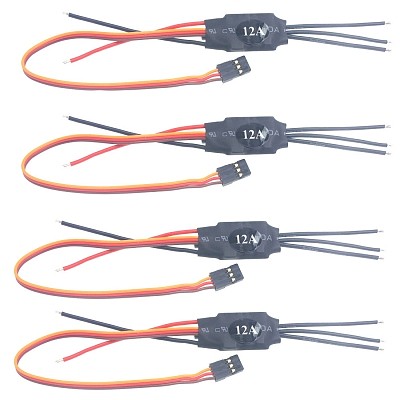 12A 2-3s Brushless ESC Speed Controller for QAV250 FPV KK 260 RC Quadcopter 4-Axis Aircraft Frame(4 pcs/lot )