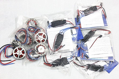 F05422-A Platinum-30A-Pro 2-6S 30A Speed Controller ESC + 750KV Brushless Disk Motor high Thrust With Mount