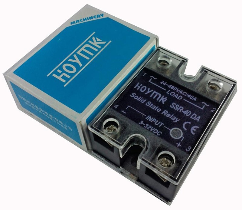Hoymk SSR-40DA 40A DC-AC SSR 40DA Single Phase Solid State Relay
