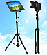 S00833 Portable Lightweight Retractable Tablet Tripod Floor Stand for 7-11 Inches Tablet PC