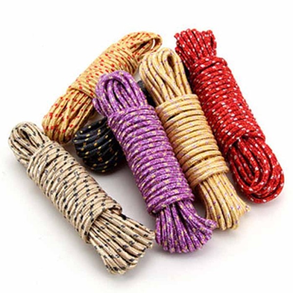 F04695 Multifunctional 10M Slip-resistant Wind-proof Overstretches Nylon Clothesline Rope