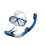 S00027 1set Adult Swiming Snorkeling Diving Equipment Scuba Driving Mask Goggles + Dry Breathing Tube Set