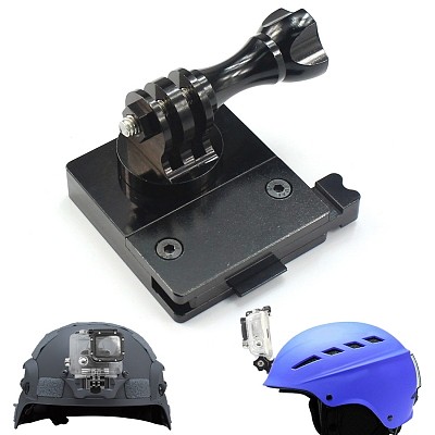 OEM Gopro Helmet CNC Aluminum Mount base Adapter Buckle with Screw for GoPro HERO13/3/3+/4/5 Accessories