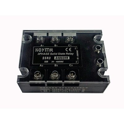 Hoymk SSR3-A4860HK 60A 3 Phase Solid State Relay AC-AC SSR3 A4860HK