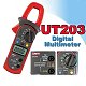 Youlide UT203 Digital Clamp Multimeter / Clamp Meter can measure AC and DC current F03906