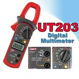 Youlide UT203 Digital Clamp Multimeter / Clamp Meter can measure AC and DC current F03906