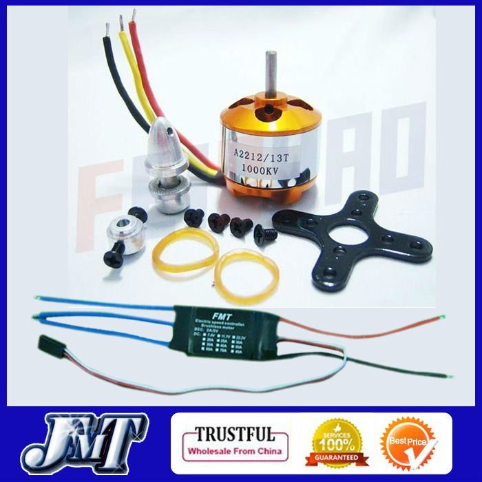 US$ 5.81 - A2212 1000KV Brushless Outrunner Motor 13T + 30A Speed ...